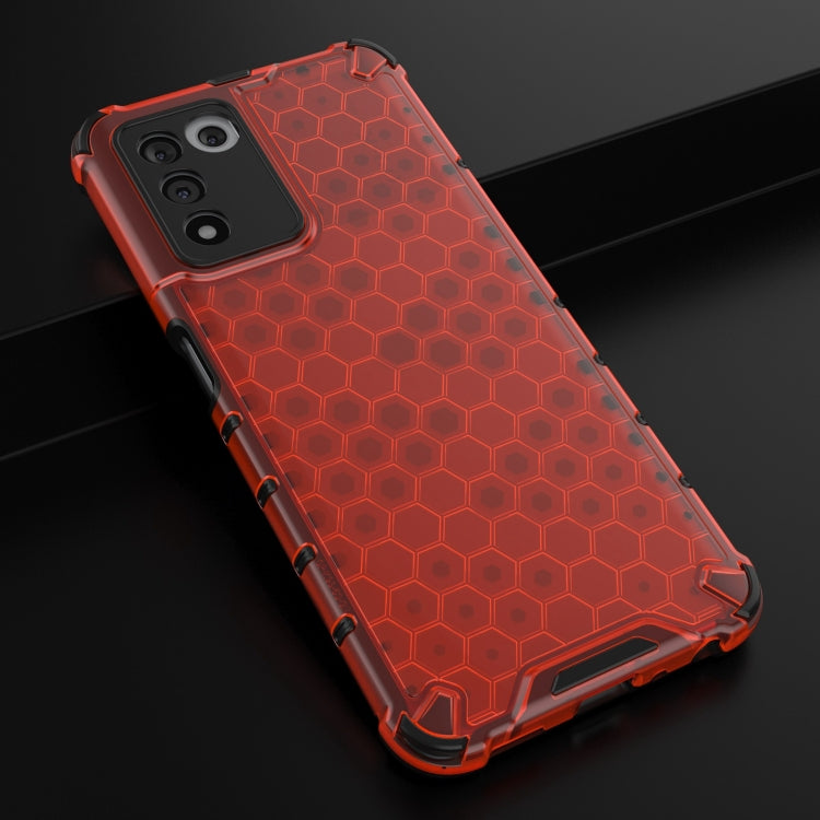 For OPPO K9s 5G Shockproof Honeycomb PC + TPU Phone Case