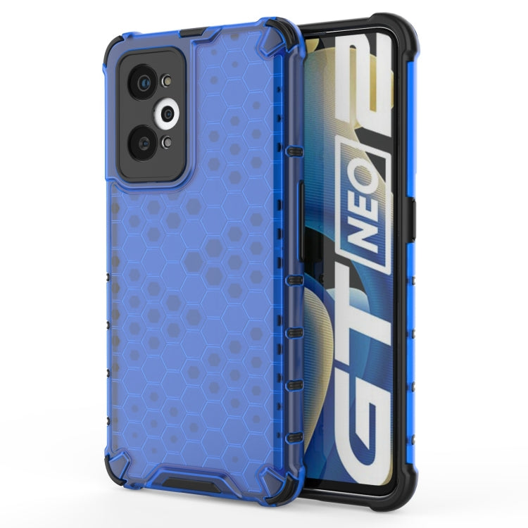 For OPPO Realme GT Neo2 5G Shockproof Honeycomb PC + TPU Phone Case