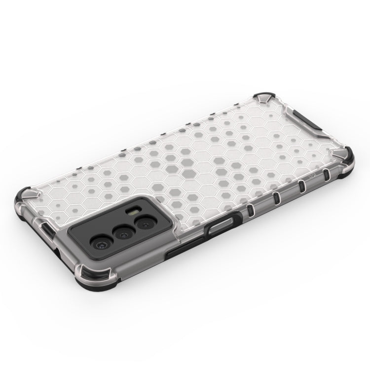 For vivo iQOO Z5 Shockproof Honeycomb PC + TPU Phone Case