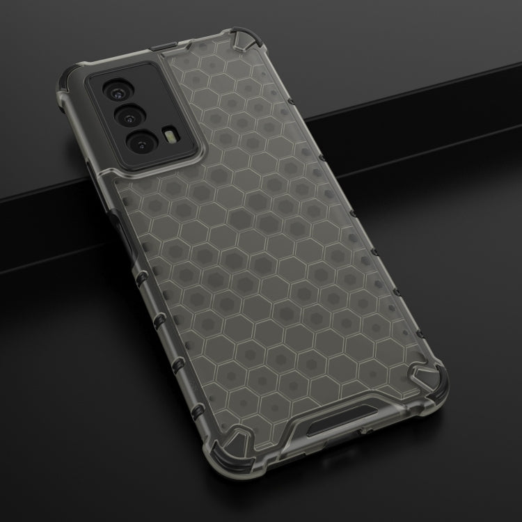 For vivo iQOO Z5 Shockproof Honeycomb PC + TPU Phone Case