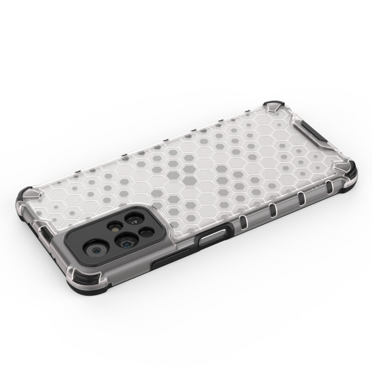 For Xiaomi Redmi Note 11 5G Shockproof Honeycomb PC + TPU Phone Case