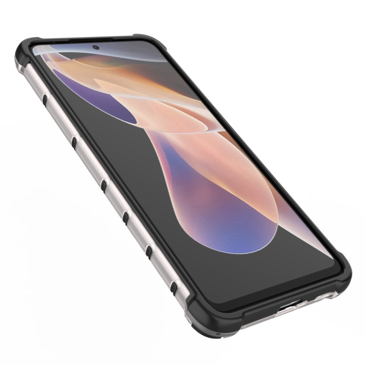 For Xiaomi Redmi Note 11 Pro 5G Shockproof Honeycomb PC + TPU Phone Case