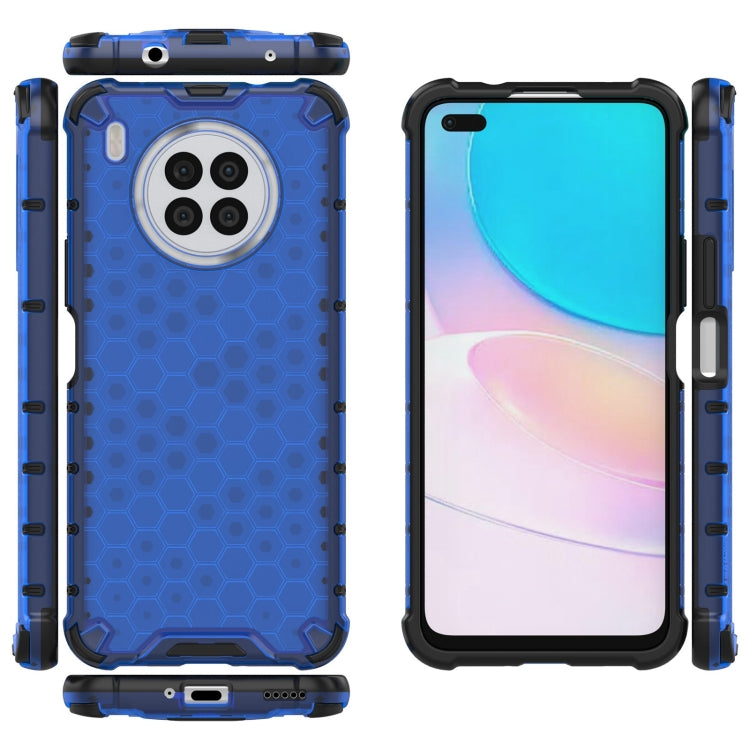 For Huawei nova 8i Shockproof Honeycomb PC + TPU Phone Case