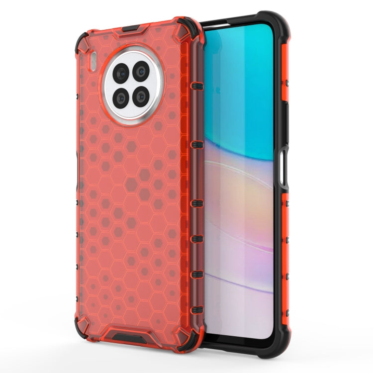 For Huawei nova 8i Shockproof Honeycomb PC + TPU Phone Case