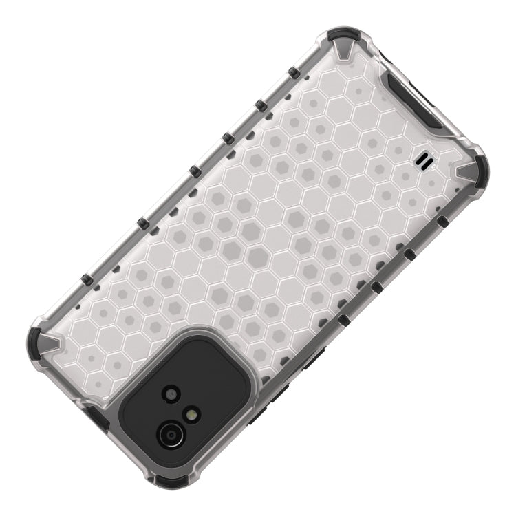For OPPO Realme Narzo 50i Shockproof Honeycomb PC + TPU Phone Case