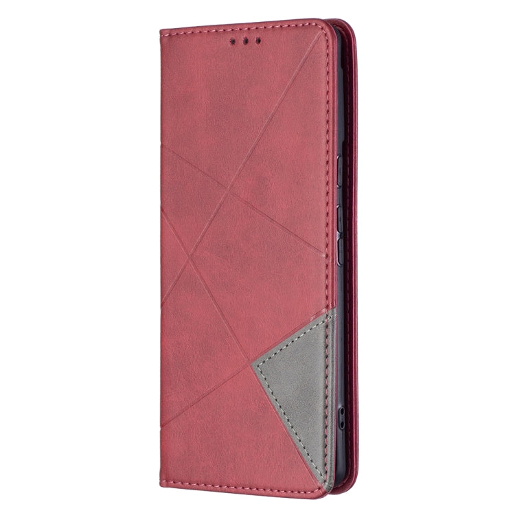 For Google Pixel 6 Pro Prismatic Invisible Magnetic Horizontal Flip Phone Leather Case with Holder & Card Slots & Photo Frame
