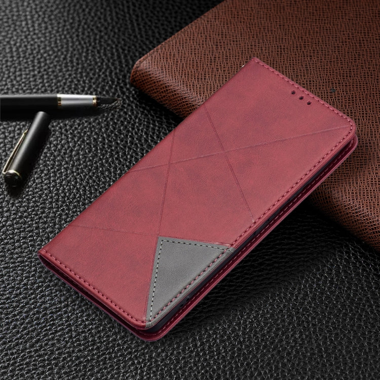 For Google Pixel 6 Pro Prismatic Invisible Magnetic Horizontal Flip Phone Leather Case with Holder & Card Slots & Photo Frame
