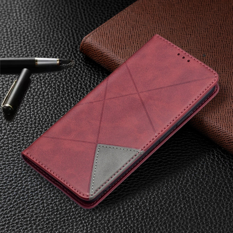 For Xiaomi Redmi Note 11 5G Prismatic Invisible Magnetic Leather Phone Case