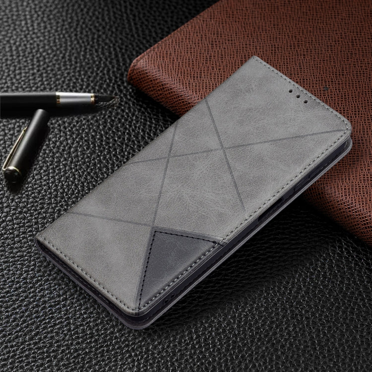 For Samsung Galaxy A13 5G Prismatic Invisible Magnetic Horizontal Flip Phone Leather Case with Holder & Card Slots & Photo Frame