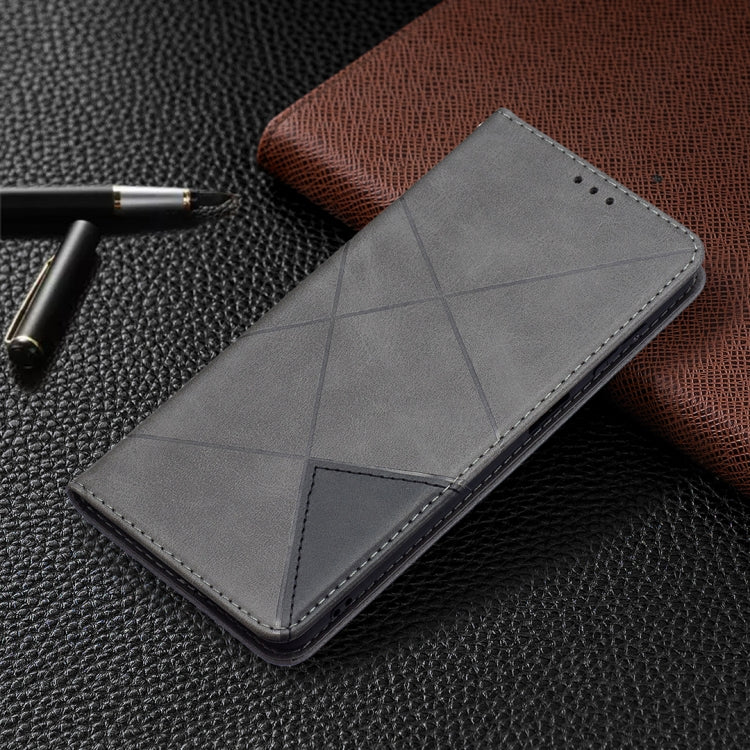 For Samsung Galaxy M52 5G Prismatic Invisible Magnetic Horizontal Flip Phone Leather Case with Holder & Card Slots & Photo Frame