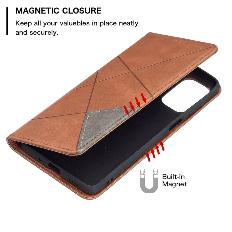 For Samsung Galaxy M52 5G Prismatic Invisible Magnetic Horizontal Flip Phone Leather Case with Holder & Card Slots & Photo Frame