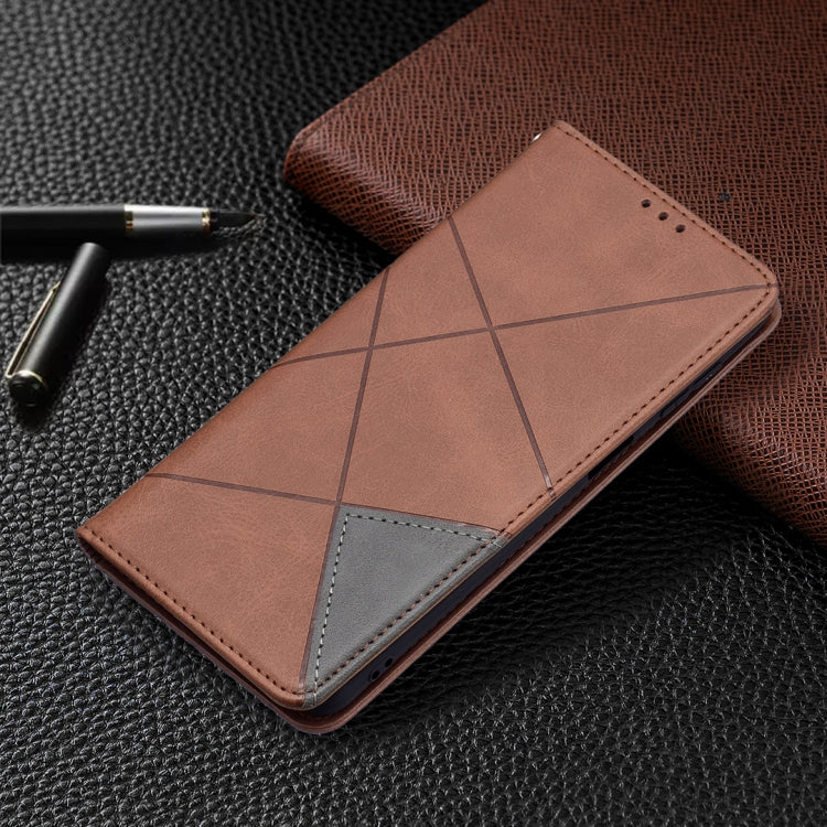 For Samsung Galaxy M52 5G Prismatic Invisible Magnetic Horizontal Flip Phone Leather Case with Holder & Card Slots & Photo Frame