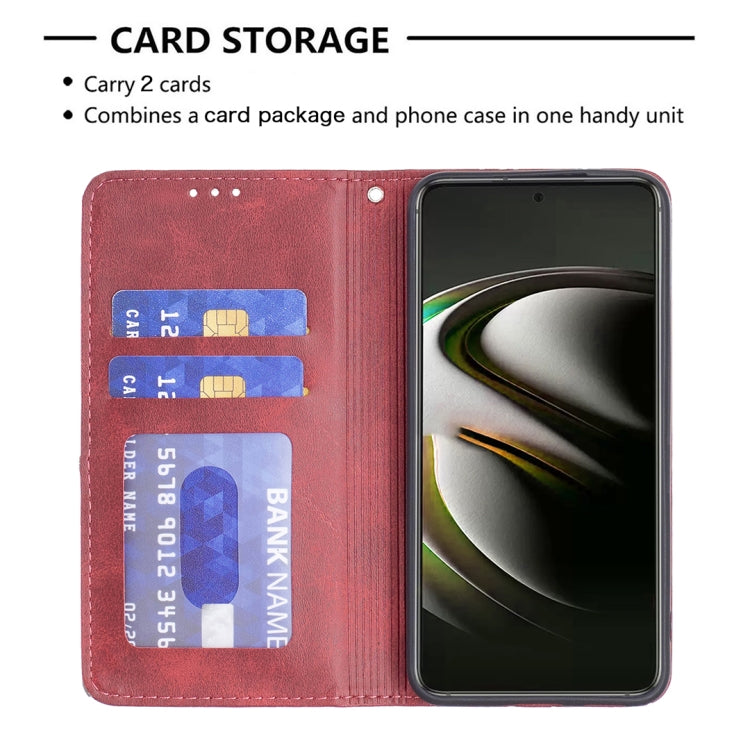 For Samsung Galaxy S22 5G Prismatic Invisible Magnetic Horizontal Flip Phone Leather Case with Holder & Card Slots & Photo Frame