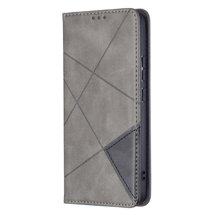 For Samsung Galaxy S22+ 5G Prismatic Invisible Magnetic Horizontal Flip Phone Leather Case with Holder & Card Slots & Photo Frame