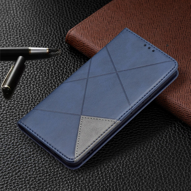 For Samsung Galaxy S22+ 5G Prismatic Invisible Magnetic Horizontal Flip Phone Leather Case with Holder & Card Slots & Photo Frame