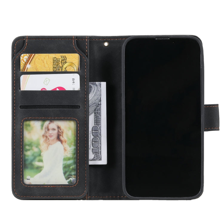 For iPhone 13 Pro Max Skin Feel Horizontal Flip Leather Phone Case