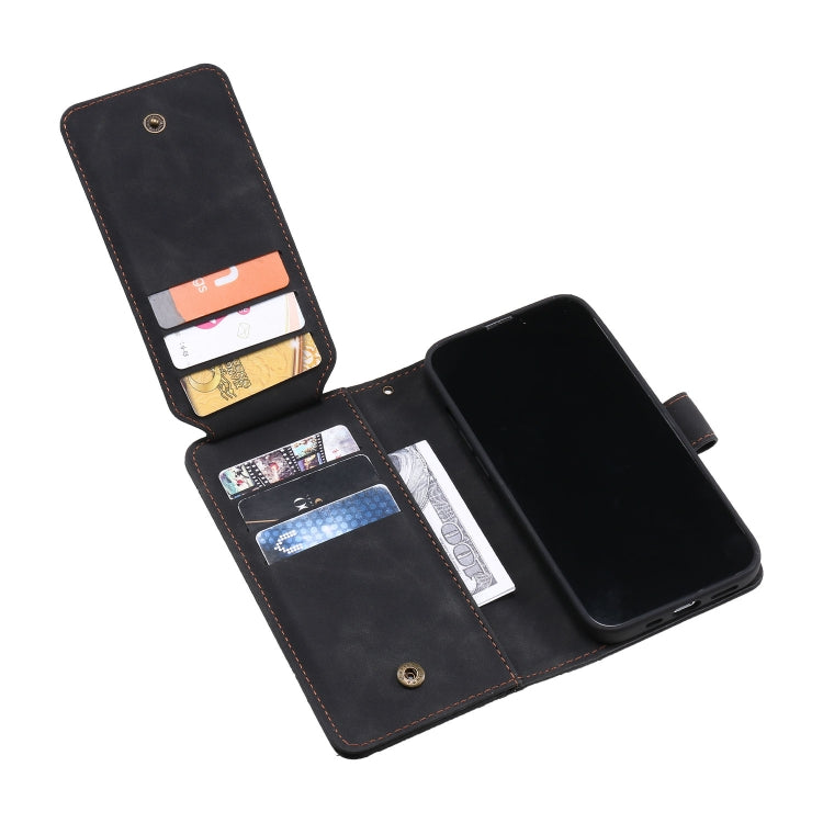 For iPhone 13 Pro Max Skin Feel Horizontal Flip Leather Phone Case