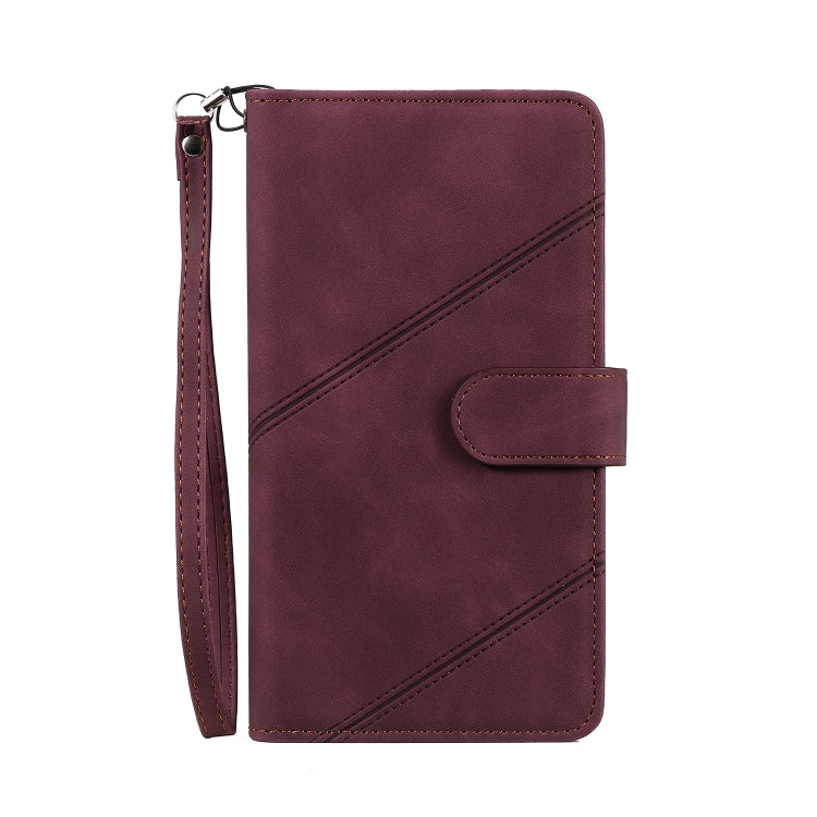 For iPhone 13 Pro Max Skin Feel Horizontal Flip Leather Phone Case