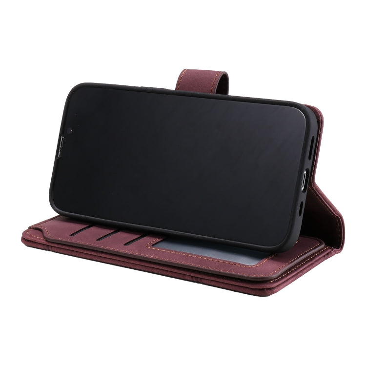For iPhone 13 Pro Max Skin Feel Horizontal Flip Leather Phone Case