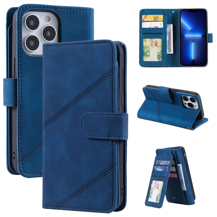 For iPhone 13 Pro Max Skin Feel Horizontal Flip Leather Phone Case
