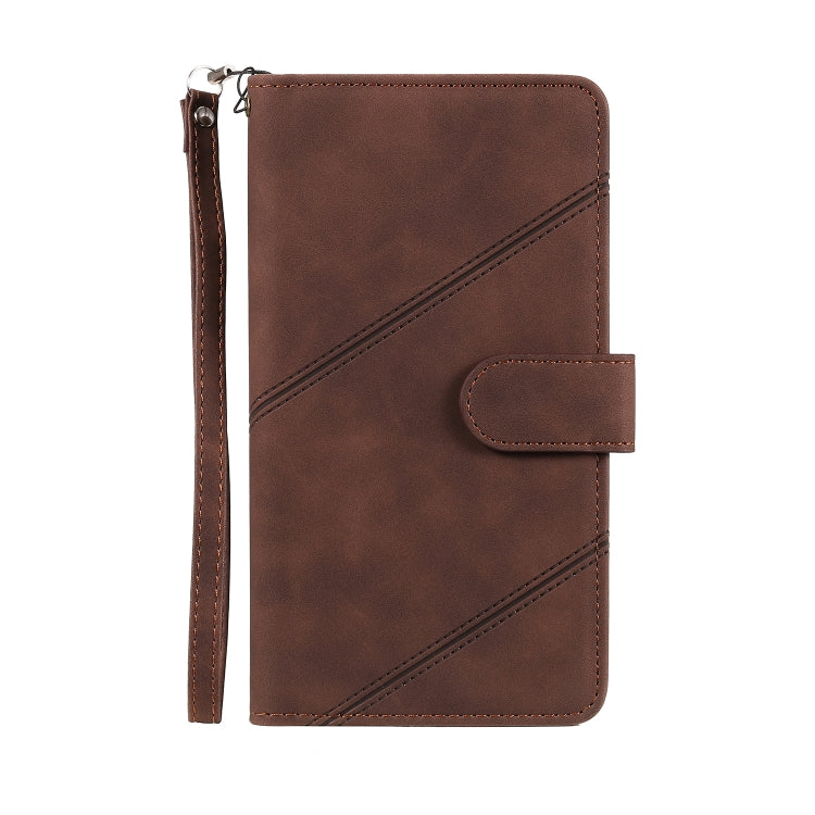 For iPhone 13 Pro Max Skin Feel Horizontal Flip Leather Phone Case