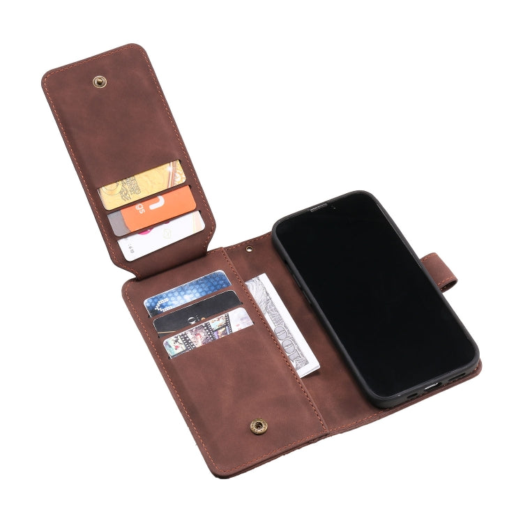 For iPhone 13 Pro Max Skin Feel Horizontal Flip Leather Phone Case