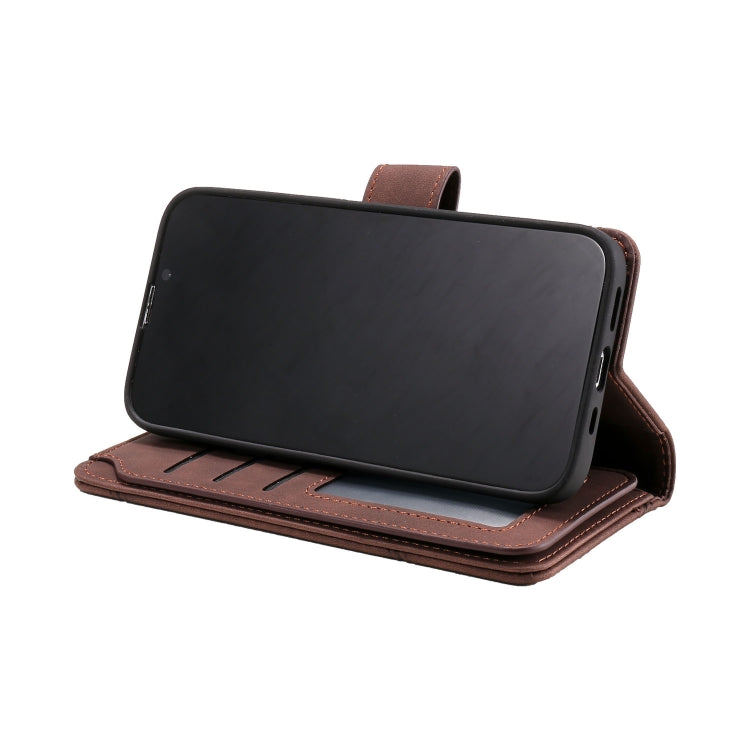 For iPhone 13 Pro Max Skin Feel Horizontal Flip Leather Phone Case