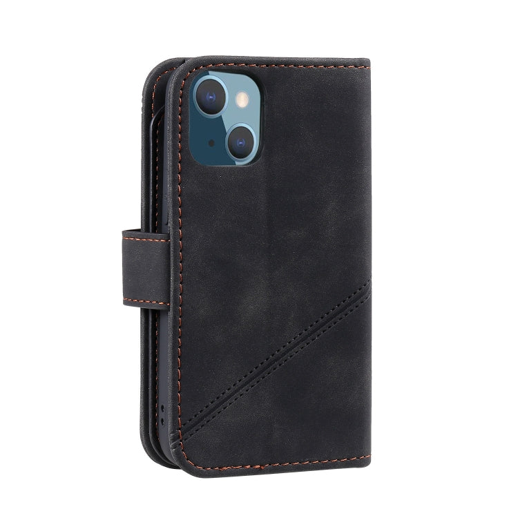 For iPhone 13 Skin Feel Horizontal Flip Leather Phone Case