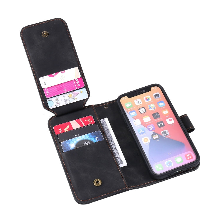 For iPhone 13 Skin Feel Horizontal Flip Leather Phone Case