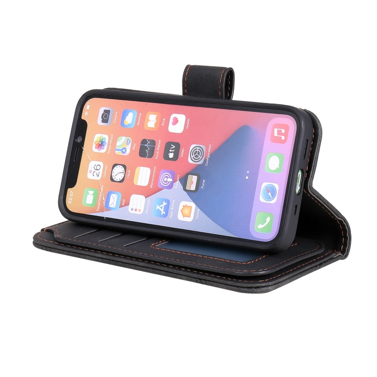 For iPhone 13 Skin Feel Horizontal Flip Leather Phone Case