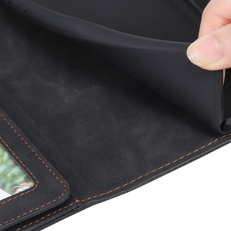 For iPhone 13 Skin Feel Horizontal Flip Leather Phone Case