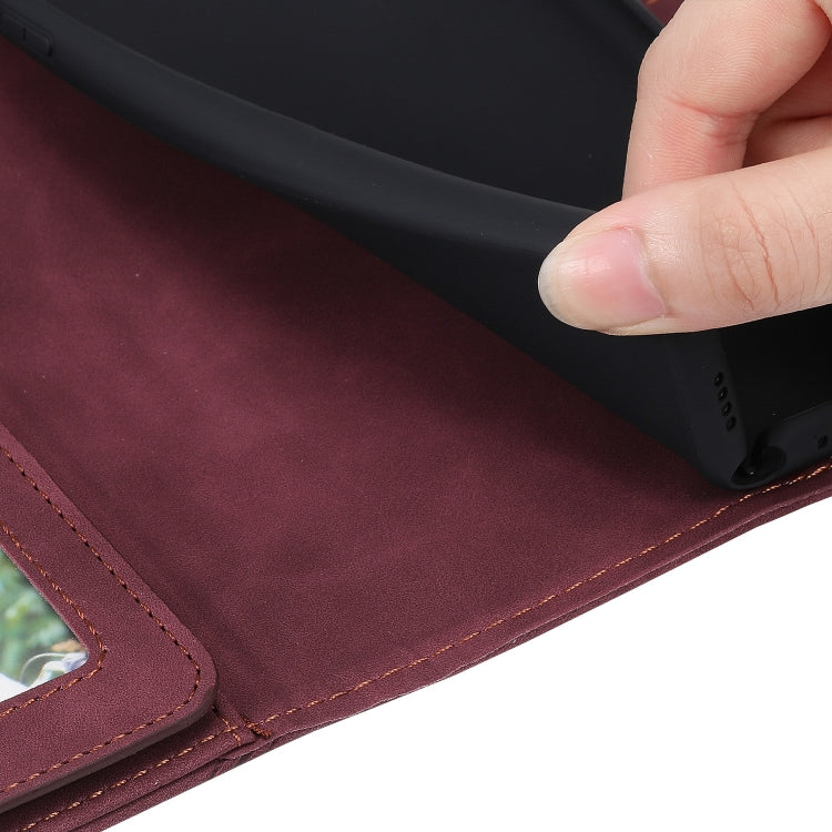 For iPhone 13 Skin Feel Horizontal Flip Leather Phone Case