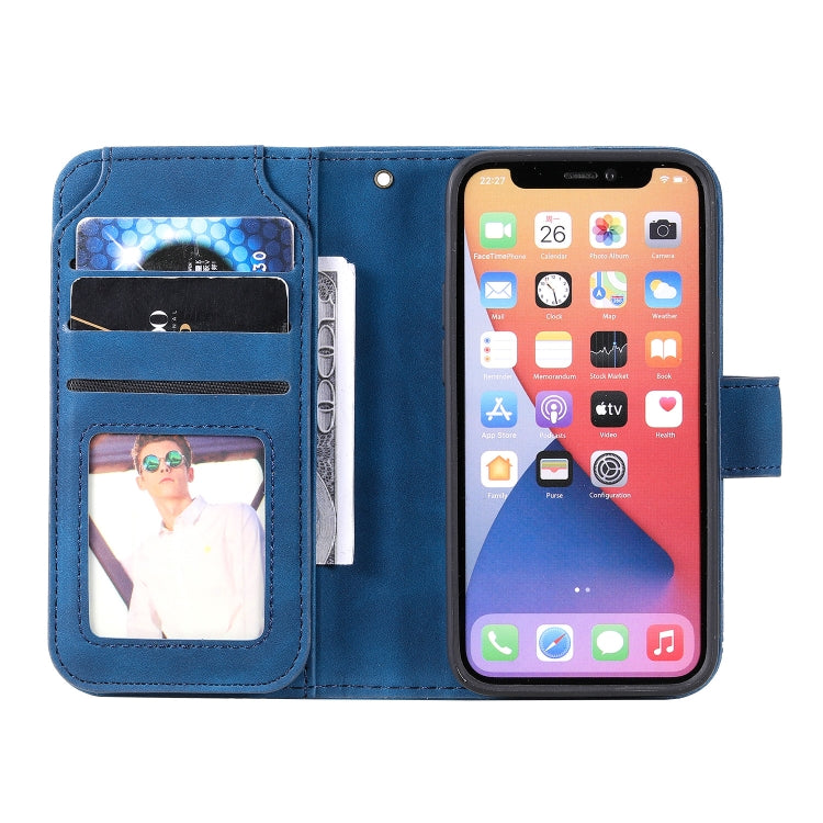 For iPhone 13 Skin Feel Horizontal Flip Leather Phone Case