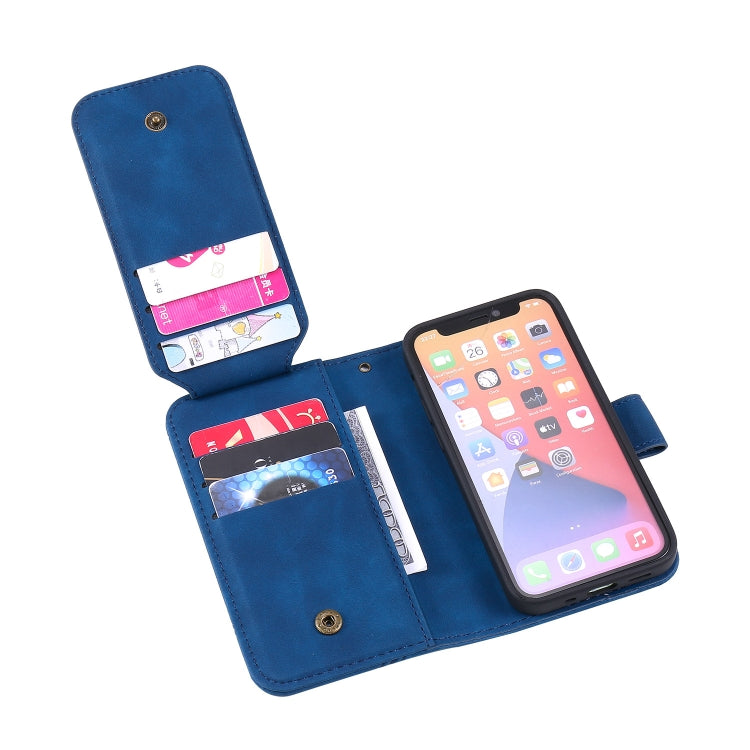 For iPhone 13 Skin Feel Horizontal Flip Leather Phone Case