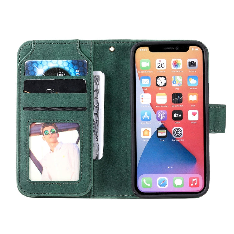 For iPhone 13 Skin Feel Horizontal Flip Leather Phone Case