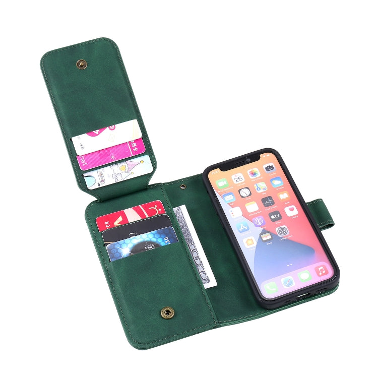 For iPhone 13 Skin Feel Horizontal Flip Leather Phone Case
