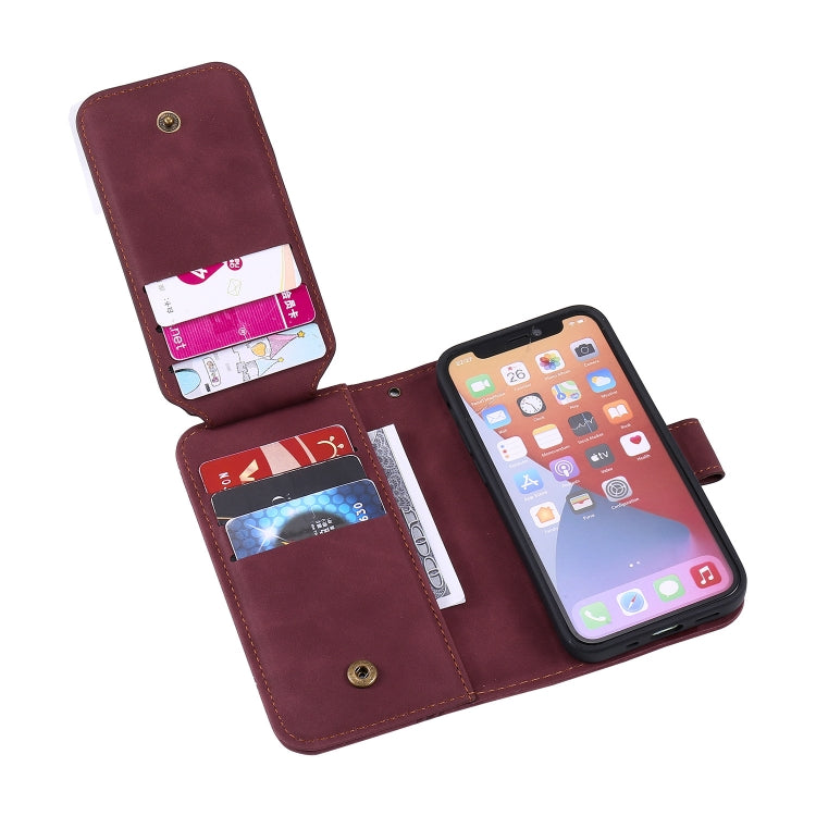 For iPhone 13 mini Skin Feel Horizontal Flip Leather Phone Case