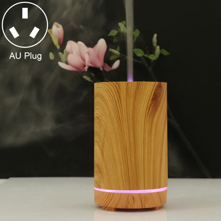 200ml Hollow-out Forest Pattern Wooden Essential Oil Aromatherapy Machine Ultrasonic Humidifier Automatic Alcohol Sprayer, Plug Specification:AU Plug