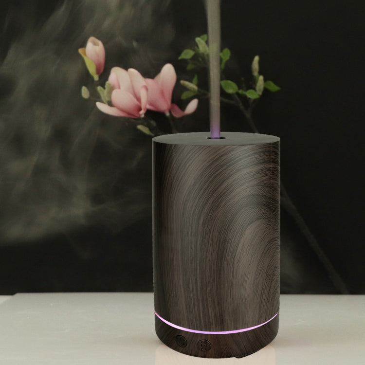 200ml Hollow-out Forest Pattern Wooden Essential Oil Aromatherapy Machine Ultrasonic Humidifier Automatic Alcohol Sprayer, Plug Specification:AU Plug