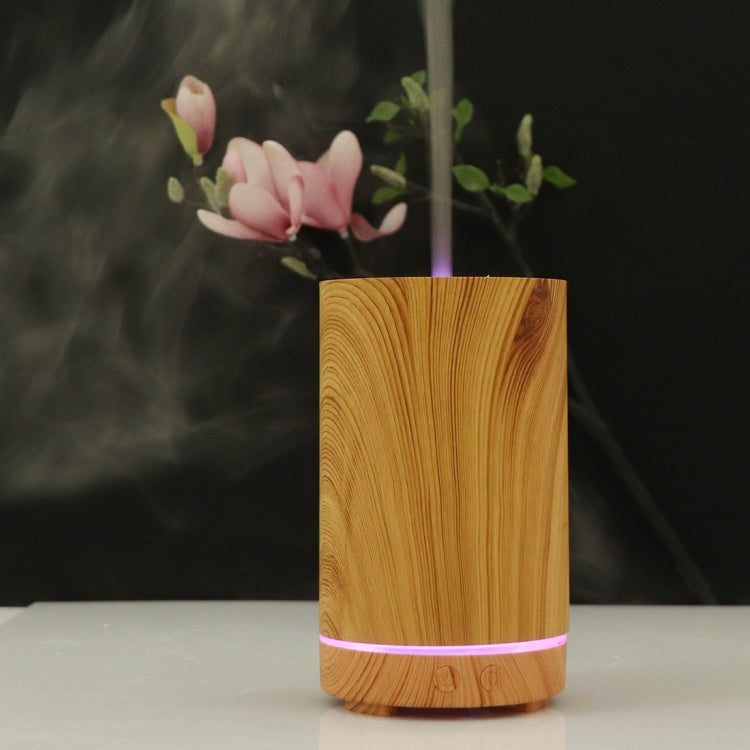 200ml Hollow-out Forest Pattern Wooden Essential Oil Aromatherapy Machine Ultrasonic Humidifier Automatic Alcohol Sprayer, Plug Specification:EU Plug