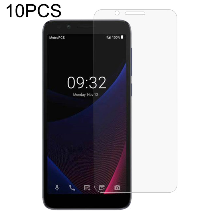 10 PCS 0.26mm 9H 2.5D Tempered Glass Film For Alcatel 1X Evolve