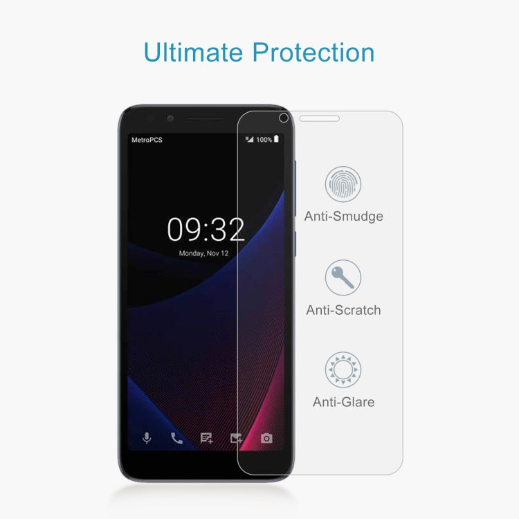 10 PCS 0.26mm 9H 2.5D Tempered Glass Film For Alcatel 1X Evolve