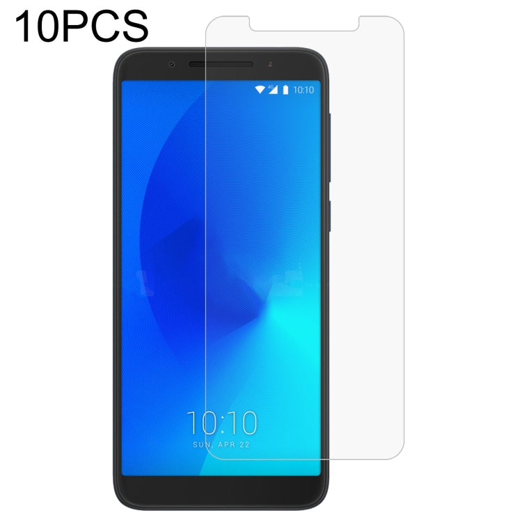 10 PCS 0.26mm 9H 2.5D Tempered Glass Film For Alcatel 3 2018