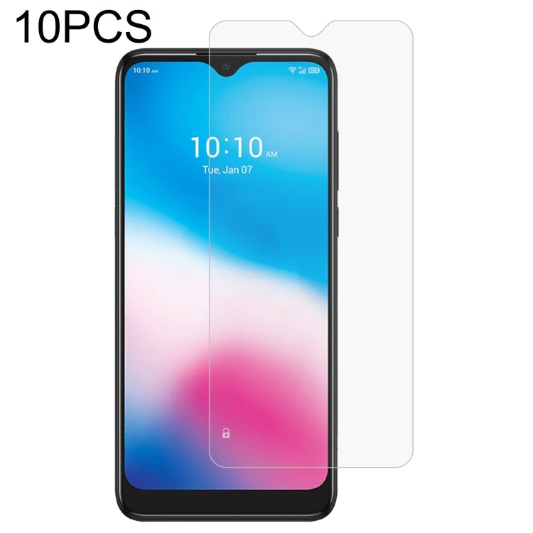 10 PCS 0.26mm 9H 2.5D Tempered Glass Film For Alcatel 3X