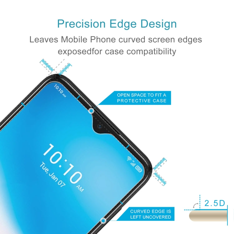 10 PCS 0.26mm 9H 2.5D Tempered Glass Film For Alcatel 3X