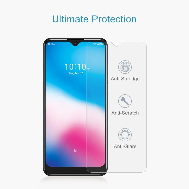 10 PCS 0.26mm 9H 2.5D Tempered Glass Film For Alcatel 3X