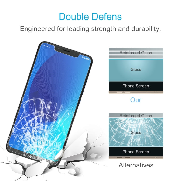 10 PCS 0.26mm 9H 2.5D Tempered Glass Film For Alcatel 5V