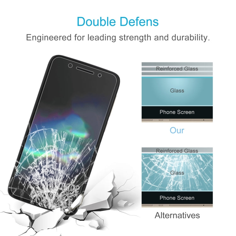 10 PCS 0.26mm 9H 2.5D Tempered Glass Film For Alcatel IDOL 5
