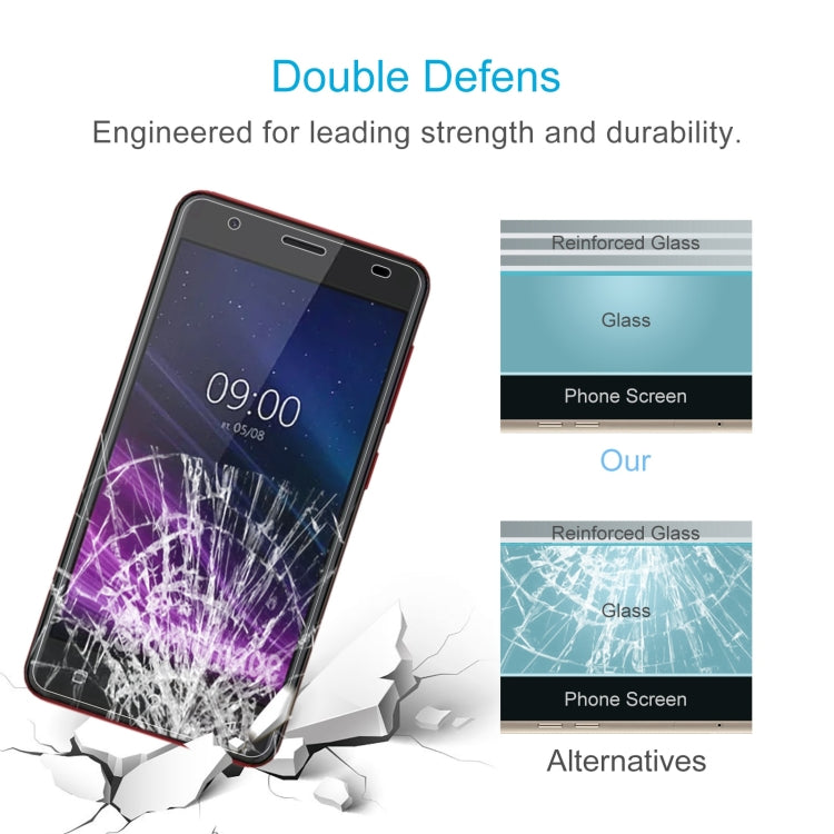 10 PCS 0.26mm 9H 2.5D Tempered Glass Film For BQ 5016G Choice