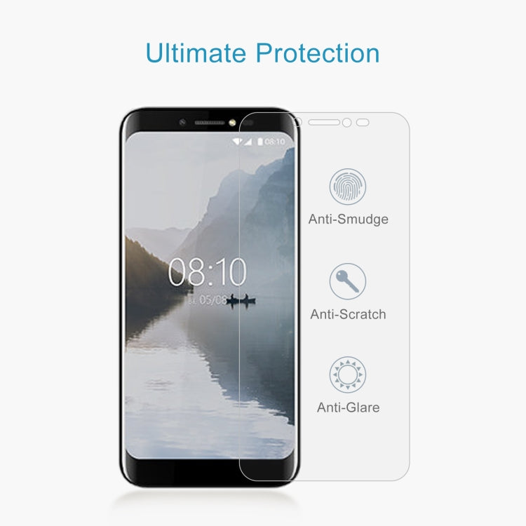 10 PCS 0.26mm 9H 2.5D Tempered Glass Film For BQ 5514